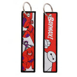 Embroidery Keychain - Big Hero 6 - Baymax (Armored & White) by Dream's Arts Online