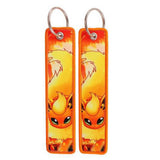 Embroidery Keychain - Pokemon - Flareon (Fire Type) by Dream's Arts Online