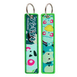 Embroidery Keychain - Pokémon - Bulbasaur (Large Art, Dark Green)