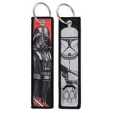 Embroidery Keychain - Star Wars - Stormtrooper & Vader by Dream's Arts Online