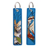 Embroidery Keychain - Dragon Ball - Vegeta (Super Saiyan Blue) by Dream's Arts Online