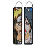 Embroidery Keychain - Naruto - Sasuke & Naruto (Split Eyes) by Dream's Arts Online