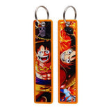 Embroidery Keychain - One Piece - Luffy (Action Pose) by Dream's Arts Online