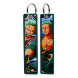 Embroidery Keychain - One Piece - Roronoa Zoro (Green) by Dream's Arts Online