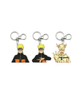3D Lenticular Keychain - Naruto - Naruto Uzumaki Angry