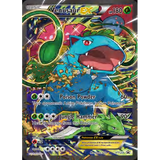 Card Keychain - Pokémon - Venusaur EX Full Art featuring Scizor