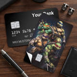 Credit Card Skin Sticker - Teenage Mutant Ninja Turtles - Realistic Teenage Mutant Ninja Turtles