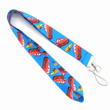 Lanyard - Cars - Lightning McQueen Blue Racing 95