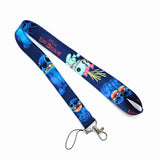 Lanyard - Lilo & Stitch - Stitch and Scrump Navy Blue Character Faces