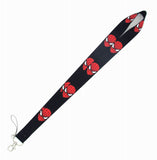 Lanyard - Spider-Man - Red Mask Black