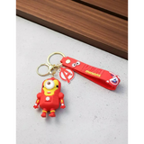 3D PVC Figure Keychain - Minions - Iron Man Minion