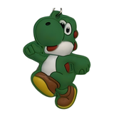 Mario Yoshi Running PVC keychain