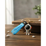 3D PVC Figure Keychain - Universo Astronautas - Astronaut Pixel Visor