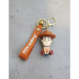 3D PVC Figure Keychain - Toy Story - Chibi Woody Sitting