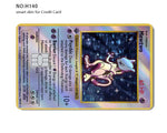 Credit Card Skin Sticker - Pokemon - Mewtwo Holographic Card