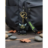 3D PVC Figure Keychain - How to Train Your Dragon - Chibi Dart Blue Horns