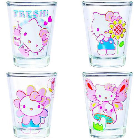 Sanrio Mini Glass Set – 1.5oz (Toynk Exclusive) - Hello Kitty
