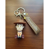 3D PVC Figure Keychain - Toy Story - Woody Chibi Sitting