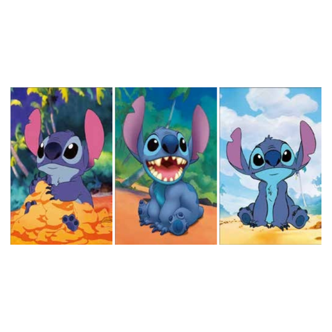 3D Lenticular Poster 12"x16" - Lilo & Stitch - Stitch Tropical Expressions