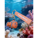 3D PVC Figure Keychain - Disney/Pixar - Nemo 3D Figure With Finding Nemo Strap