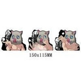 3D Lenticular Sticker - Demon Slayer - Inosuke Hashibira Boar Pig Mode