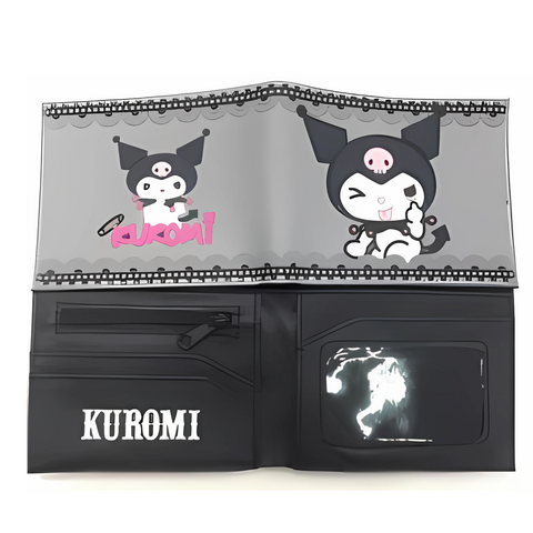 Short Wallet - Sanrio - Kuromi