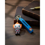 3D PVC Figure Keychain - Horror - Pennywise Grey Clown Suit