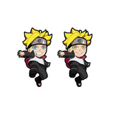 3D Lenticular Sticker - Naruto - Boruto Uzumaki Smiling Chibi