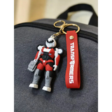 3D PVC Figure Keychain - Transformers - Arcee Prime With Blade