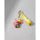 3D PVC Figure Keychain - SpongeBob SquarePants - Spongebob Patrick Piggyback