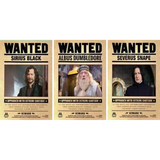 3D Lenticular Poster 12x16 - Harry Potter - Sirius Black, Albus Dumbledore, Severus Snape