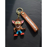 3D PVC Figure Keychain - Crash Bandicoot - Crash Classic