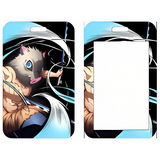ID Card Badge Holder - Demon Slayer - Inosuke Hashibira With Boar Mask Off (Style 2)