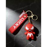 3D PVC Figure Keychain - Spider-Man - Chibi Carnage