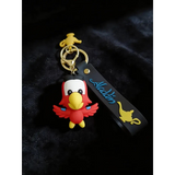 3D PVC Figure Keychain - Aladdin - Iago Chibi Figure
