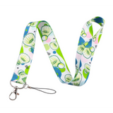 Lanyard - Badminton Shuttlecock Pattern