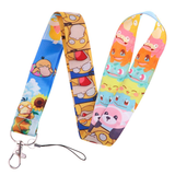 Lanyard - Pokémon - Pokemon (Psyduck, Charmander, Squirtle, Bulbasaur, Jigglypuff, Snorlax, Pikachu, Eevee, Red Panda)