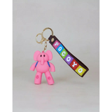 3D PVC Figure Keychain - Pocoyo Y Sus Amigos - Elly With Backpack