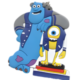 Monsters, Inc. Mike & Sully University PVC keychain