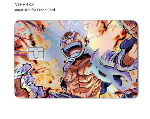 Credit Card Skin Sticker - One Piece - Luffy Gear 5 Holographic