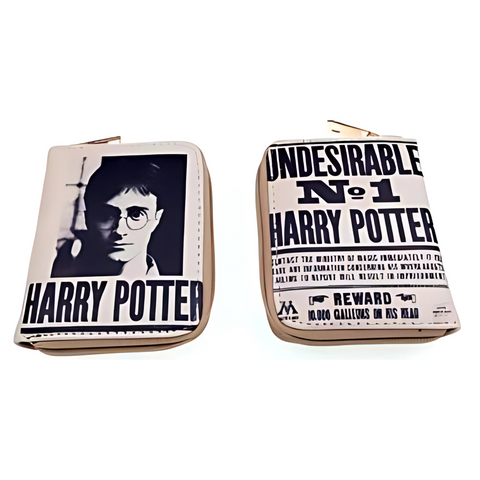 Zippered Short Wallet - Harry Potter