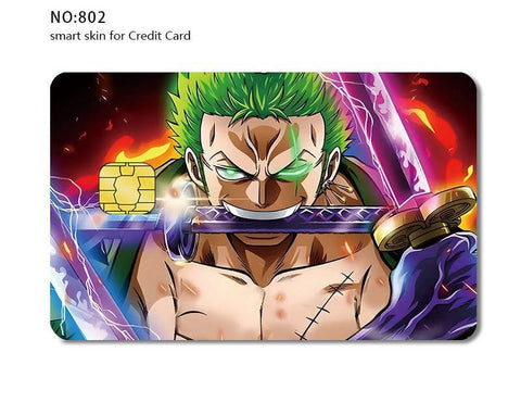 Credit Card Skin Sticker - One Piece - Zoro