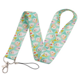 Lanyard - Cute Chicks and Eggs Pattern
