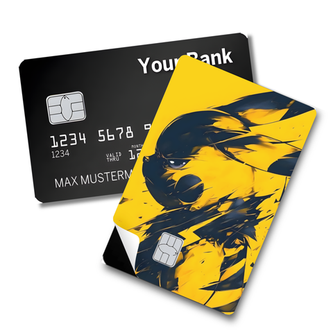 Credit Card Skin Sticker - Pokémon - Pikachu