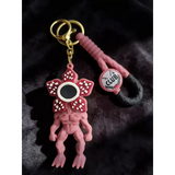 3D PVC Figure Keychain - Stranger Things - Demogorgon Figure With Open Mouth