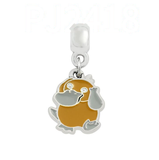 Bracelet Charm - Pokemon - Eevee brown fox curled