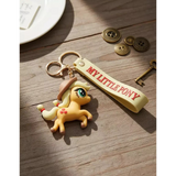 3D PVC Figure Keychain - My Little Pony - Applejack Prancing Hat