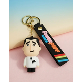 3D PVC Figure Keychain - Powerpuff Girls - Professor Utonium Lab Coat