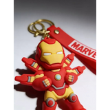 3D PVC Figure Keychain - Marvel - Chibi Iron Man Flight Suit