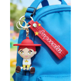 3D PVC Figure Keychain - Toy Story - Chibi Woody Sitting Variant 3